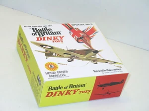 n116, DINKY TOYS box, spitfire plane, bt repro dinky military ref 719 - Picture 1 of 1