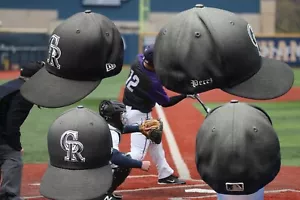 Colorado Rockies MLB All Star Game ASG Hat Cap Baseball fitted 7 3/8 - Picture 1 of 9