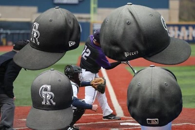 Colorado Rockies MLB  All Star Game ASG Hat Cap Baseball  fitted 7 3/8 - Image 1 of 4