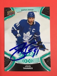 autograph card signed by john tavares auto - Picture 1 of 1