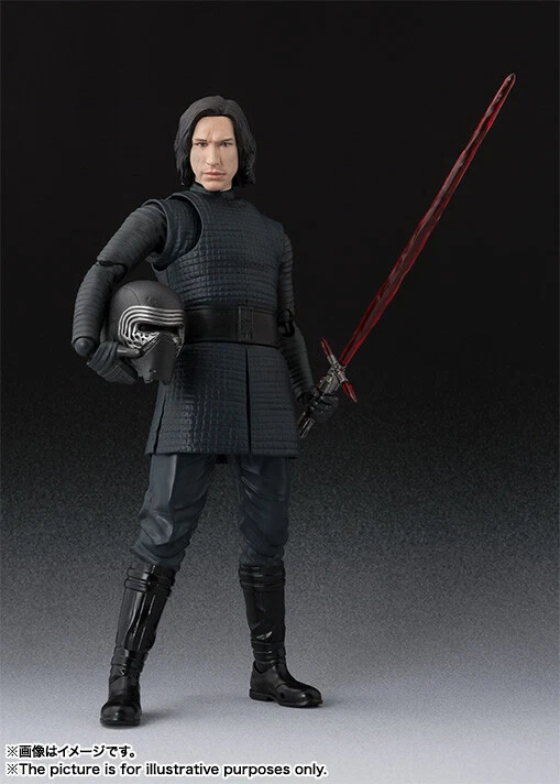 S.h.figuarts Star Wars The Last Jedi Kylo Ren Action Figure Bandai Japan 1gq