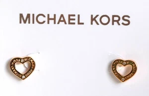 Michael Kors Damen Ohrstecker Edelstahl Ohrringe Farbe: rosegold MKJ7596791 - Picture 1 of 2