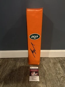 AZAREYE'H THOMAS SIGNED NEW YORK JETS TOUCHDOWN PYLON JSA COA AUTOGRAPHED FSU - Picture 1 of 3