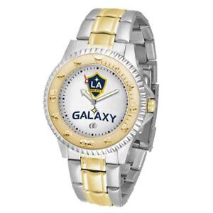 Men's Los Angeles Galaxy Watch Two-Tone Gold Silver Watch