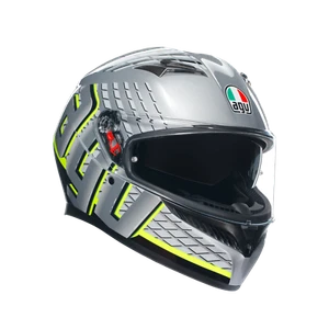 AGV K3 Fortify Grey Black Flo ECE2206 Full Face ACU Motorcycle Motorbike Helmet - Picture 1 of 7