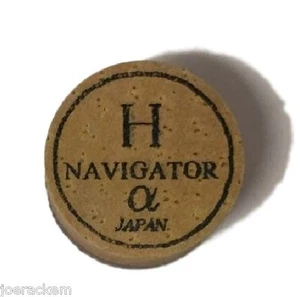 1 (one) Navigator Alpha (HARD = H) Pool/Carom Cue Tip - 14mm - Free US Ship - Picture 1 of 3