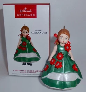 Adorno Hallmark 2022 ALEGRÍA DE NAVIDAD WENDY 27o en Madame Alexander Serie H18 - Imagen 1 de 4
