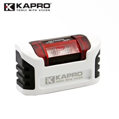 Kapro Level Gauge Leveling Tool 10cm Belt Clip Magnetic Cast Aluminum - Image 1 of 4