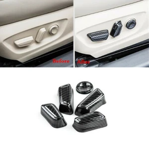 5PCS Car Seat Adjustment Button Switch Cover Trim For Toyota Camry 2018-2023 - Picture 1 of 5