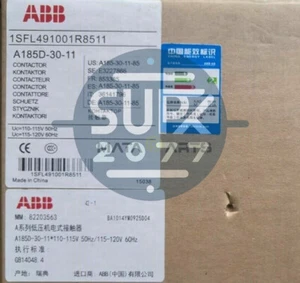 Contactor AC/DC nuevo 1 pieza ABB A185D-30-11 - Imagen 1 de 1