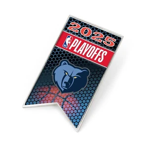 2025 NBA Playoffs Memphis Grizzlies Banner Pin NBA Finals - Picture 1 of 1