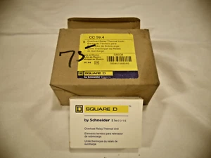 Box of 6 Square D CC 59.4 Overload Relay Thermal Unit #29 - Picture 1 of 5