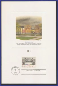 USA3 #2020 U/A FLEETWOOD PROOFCARD FDC Illionois Institute of Technology - Picture 1 of 1