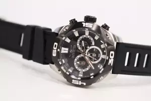INVICTA Coalition Forces Men 52.5mm Stainless Steel Silver Black+Silver dial - Picture 1 of 5