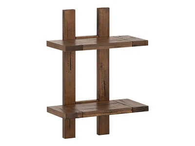 Wandregal Cancun | 45x65x25cm Massivholz | Rustikales Regal für Bad und Deko - Bild 1 von 4