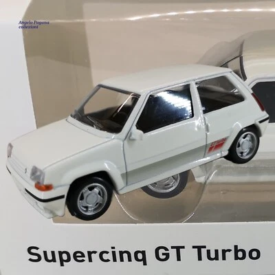 modellino auto 1/43 Renault super cinque 5 gt turbo modellini da collezione B - Immagine 1 di 4