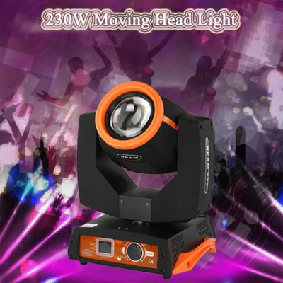 7R 230W Zoom Moving Head Beam Sharpy Light 16Prisms Strobe DMX512 Stage DJ Party - Image 1 of 4