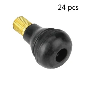 100 Pcs Car Motorcycle Universal Replacement Snap In Tire Tyre Valve Stem - Picture 1 of 13