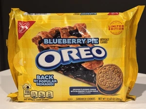 🫐 Galletas sándwich OREO Blueberry Pie, edición limitada 10,68 oz SELLADAS NUEVAS - Imagen 1 de 3