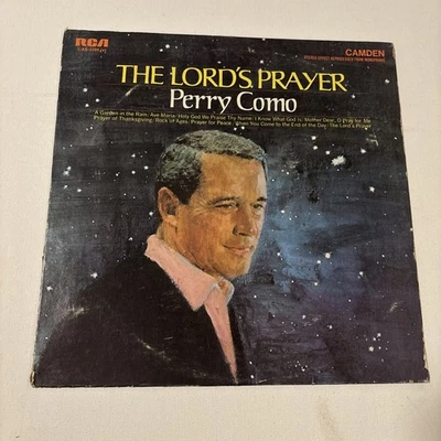 Perry Como The Lord's Prayer 1969 CAS-2299(e) LP VG/VG+ Ultrasonic Clean! - Image 1 of 4
