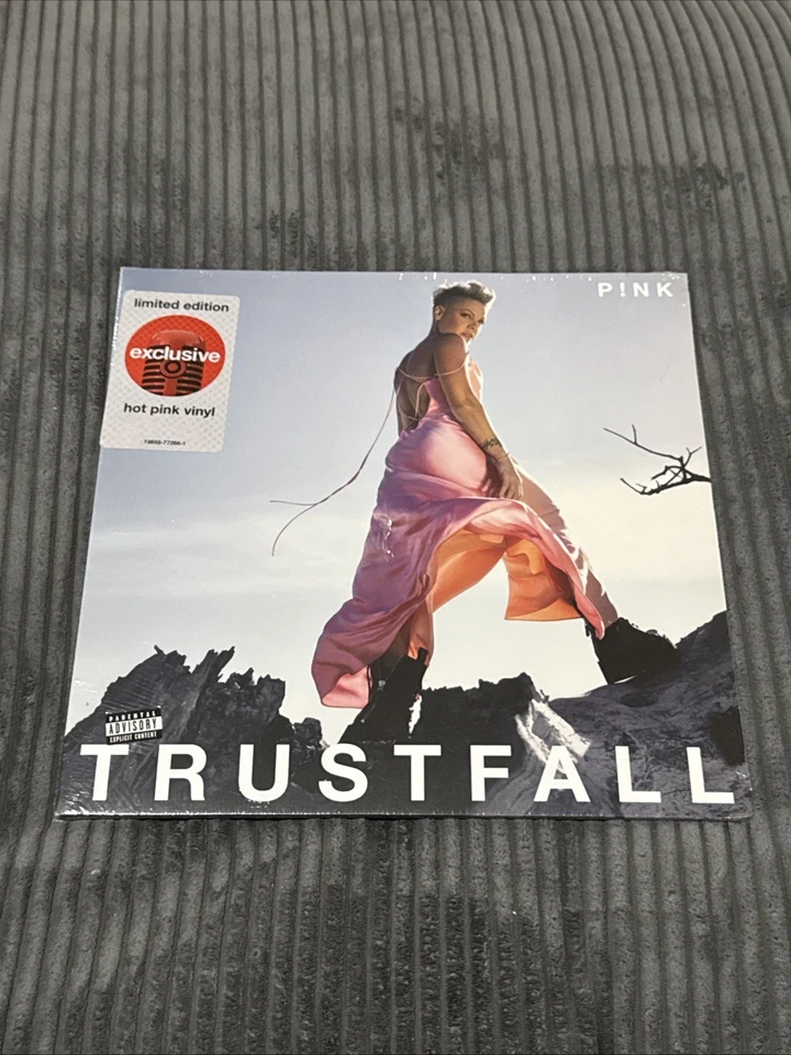 SEALED Pink - Trustfall, LE Hot Pink Vinyl - Image 1 of 2