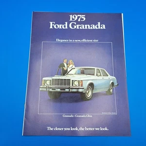 Oldtimer 1975 Ford Granada Original Verkaufsprospekt, Granada, Granada Ghia - Bild 1 von 9