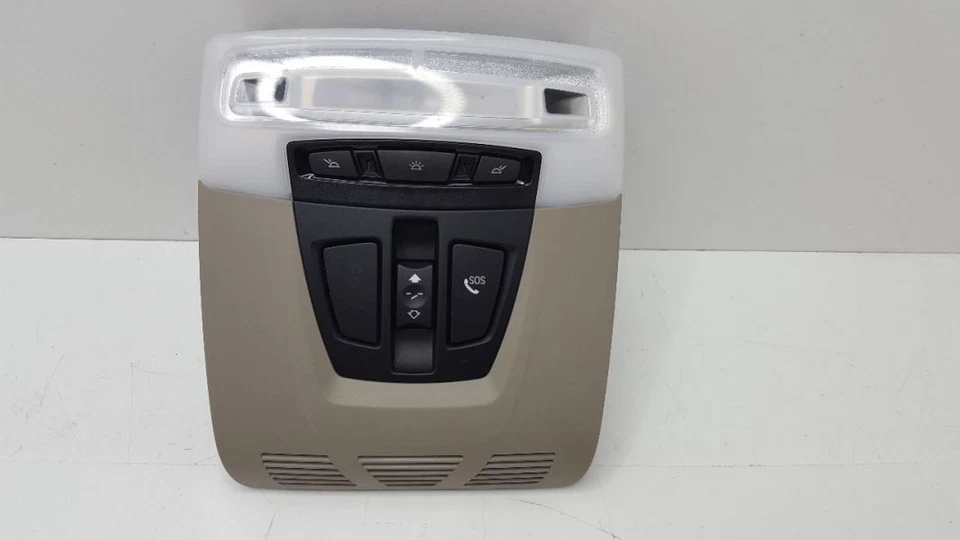 Center Roof Console Map Light Assembly 2012 13 14 15 16 17 18 BMW 328i - Image 1 of 4