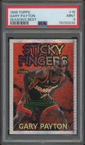 1996-97 Topps Gary Payton Season's Best #16 (PSA 9) - Picture 1 of 1