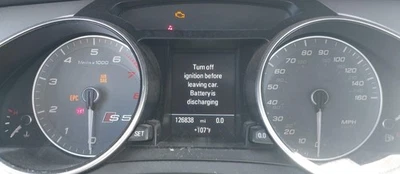 Cuadro medidor velocímetro original S5 2014-2017 126 k millas Audi Foto 1 de 4