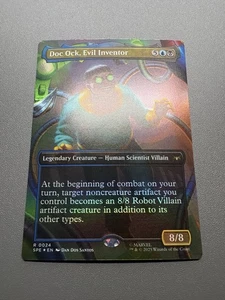 Doc Ock, Evil Inventor SPE R0024 Foil Borderless Spider-Man Eternal NM MTG - Picture 1 of 16