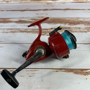Vintage Olympic 540 Red Spinning Reel High Speed Ambidextrous Used - Picture 1 of 4