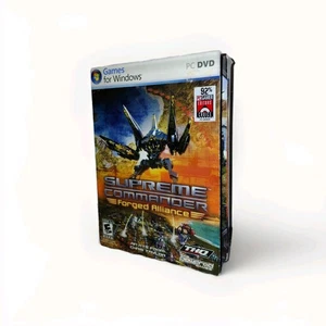 Supreme Commander Forged Alliance PC DVD 2007 NEW Unopened - Picture 1 of 6