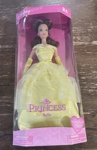 Vintage 2004 Disney Store Prinzessin Puppe Die Schöne und das Biest Belle neu aus altem Lagerbestand Spielzeug versiegelt - Bild 1 von 2