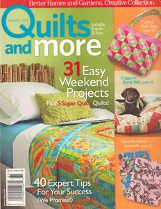 Quilts and More Magazine 31 Weekend Projects 5 Quick Quilts Summer 2006 - Picture 1 of 3