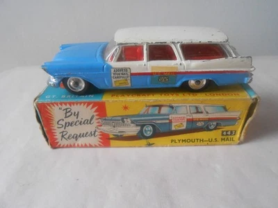 CORGI TOYS. PLYMOUTH SPORTS  443. U.S. MAIL .Made in GT. BRITAIN  1/43 Poste - Photo 1/4
