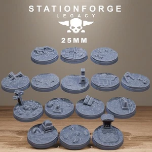 Bases góticas 25 mm - Juego de 15 - Imagen 1 de 2