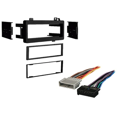 Fits Chrysler New Yorker 1984-1996 SDIN Stereo Harness Radio Install Dash Kit - Image 1 of 3