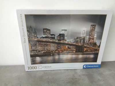 New York Skyline 1000 Piece Jigsaw Clementoni (New & Sealed) - Image 1 of 4