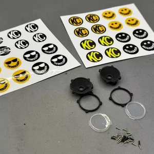 Simuliertes Dachlicht Scheinwerfer Cup für 1/8 1/10 RC Crawler Auto Traxxas TRX4 SCX10 - Bild 1 von 9