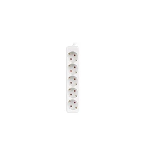 lanberg Branded Rulers Model 3M Schuko Blanca 5 Sockets Strip - Afbeelding 1 van 1