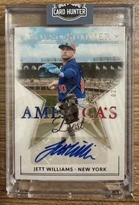 2024 Panini Boys Of Summer America’s Best Signature Jett Williams Auto 2/49 - Picture 1 of 2
