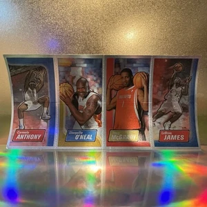 2005 NBA Valentines Day Cards LeBron Shaq Melo Tracy Ben Tim Kevin Stephon QTY 8 - Picture 1 of 6