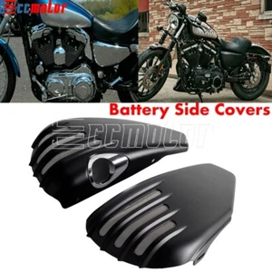 Battery Fairing Side Cover Fit For Harley Sportster XL883 XL1200 48 72 2014-2022 - Picture 1 of 8