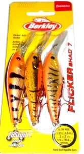 Berkley #7 Flicker Shad Crankbaits (3 Stück oder Ch Tiger/Goldnugget Cr/M Starburst) - Bild 1 von 1
