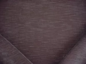 1-3/4Y Kirkby K5055 Orion Grey Brown Textured Velvet Drapery Upholstery Fabric - Picture 1 of 4
