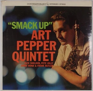 ART PEPPER QUINTET: Smack Up US Contemporary Stereo Early Press SEALED Vinyl LP - Picture 1 of 3