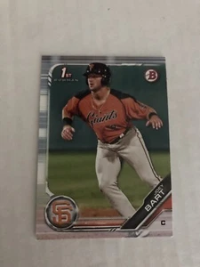 2019 Bowman Joey Bart Prospect Rookie BCP-50 San Francisco Giants 1.00 Shipp - Picture 1 of 2