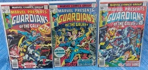 1977 Marvel Presents #10 11 12 Lot Guardians Of The Galaxy Starhawk Vampires - Bild 1 von 7