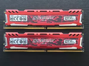 Ballistix Sport 8 GB, DDR4 x 2 - Picture 1 of 4
