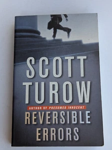 Errores reversibles de Scott TurowGC thriller dramático usado - Imagen 1 de 11